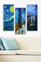 Wallity Cuadro Decorativo Vincent van Gogh Tríptico de MDF